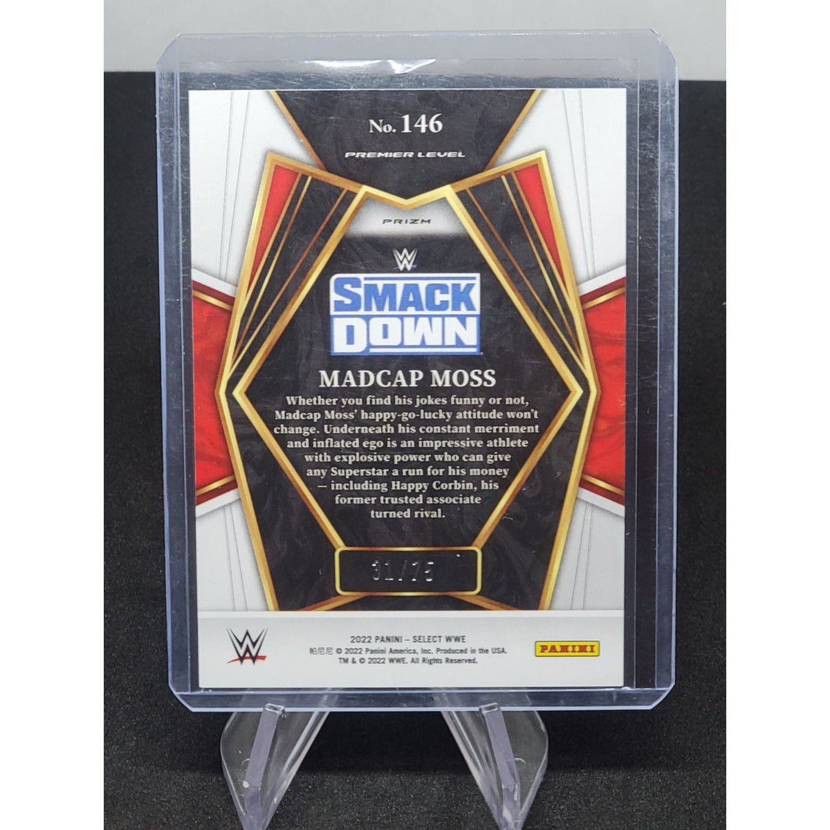 Madcap Moss 2022 Select Purple /75
