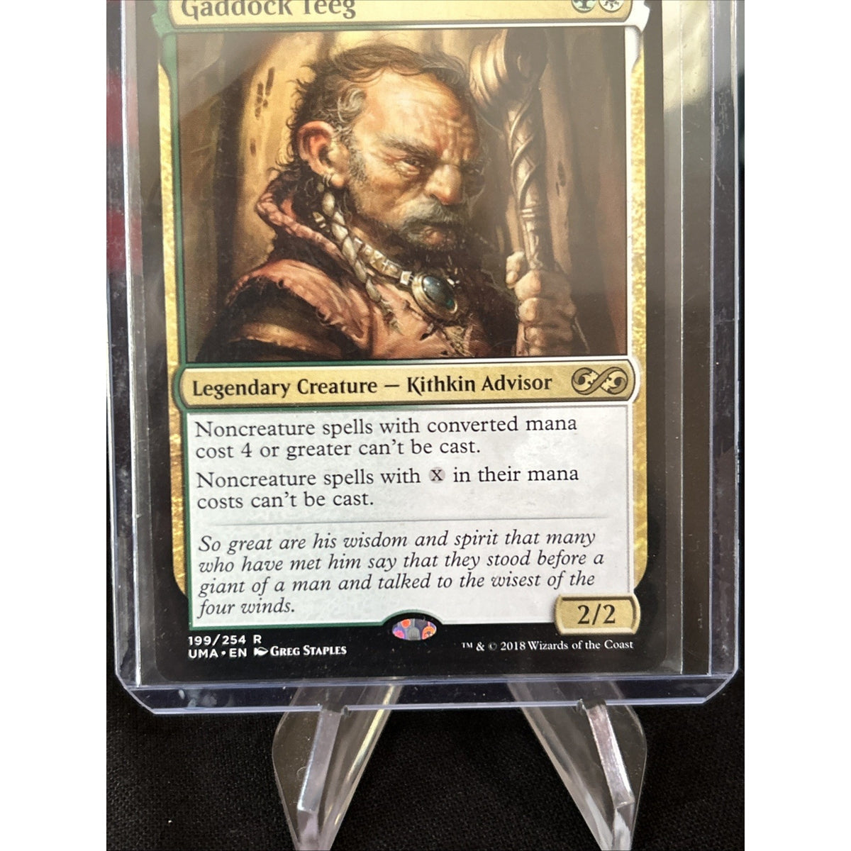 MTG Ultimate Masters UMA Gaddock Teeg #199/254 - Pack Fresh New