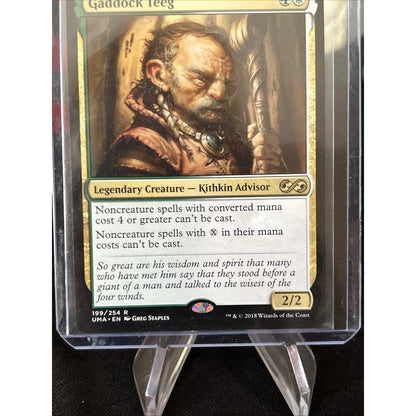 MTG Ultimate Masters UMA Gaddock Teeg #199/254 - Pack Fresh New