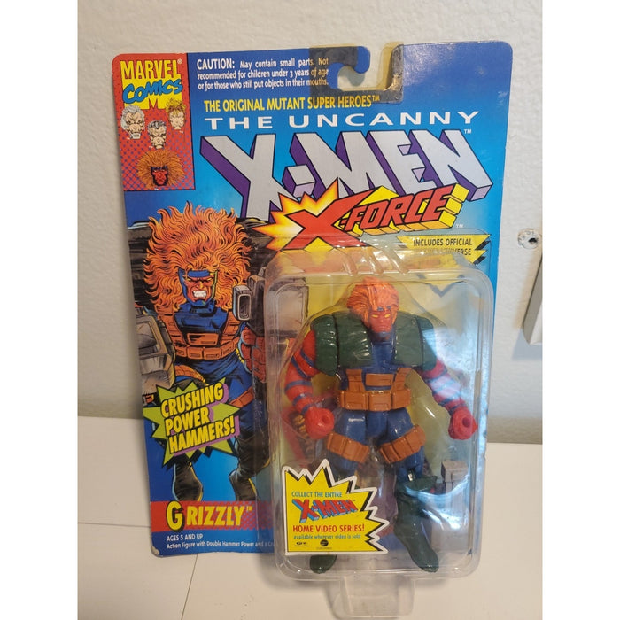 Vintage The Uncanny X-Men Grizzly Action Figure New Toy Biz 1993