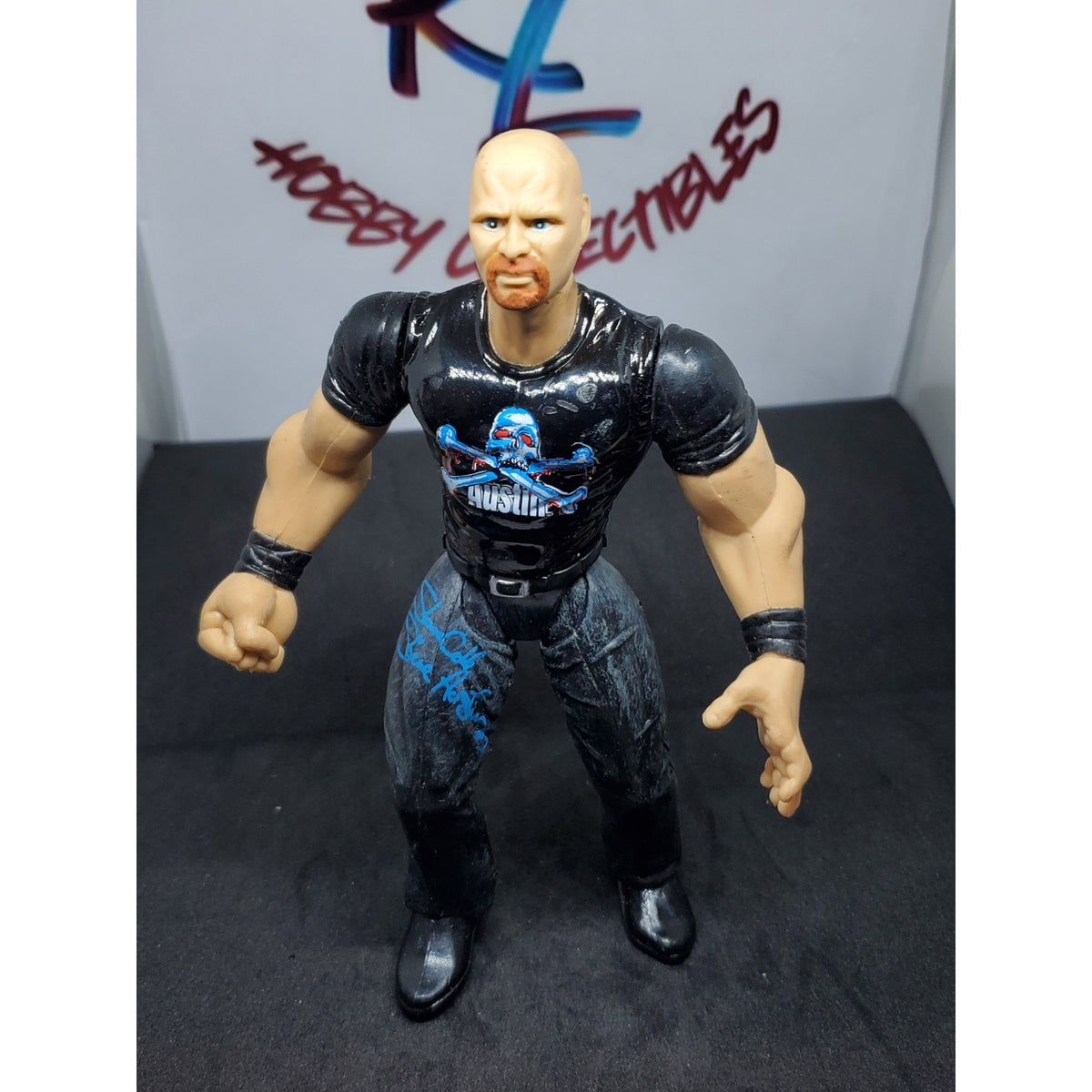 WWF Survivor Series Stone Cold Steve Austin Signature Series 4 Figure WWE Jakks