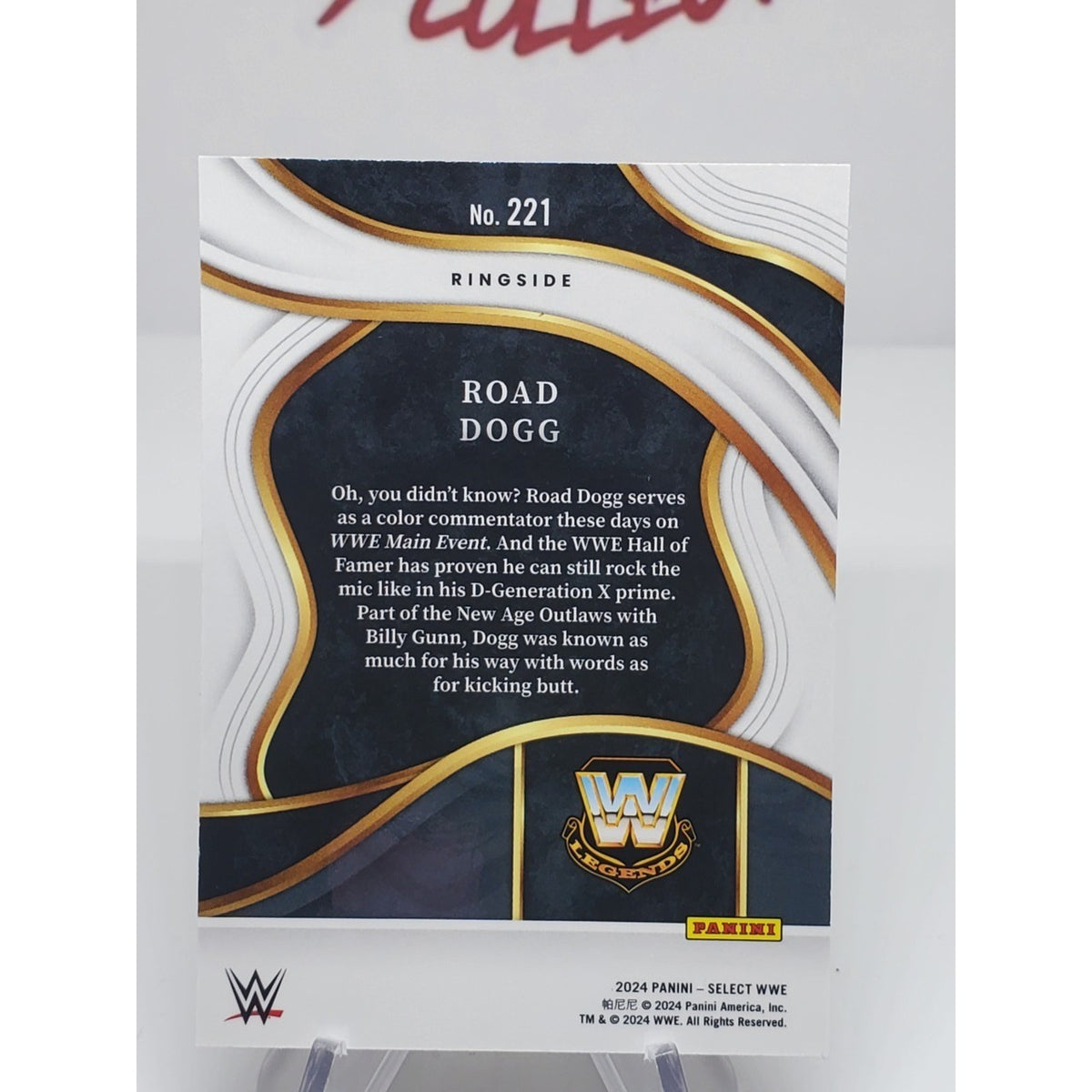 2024 Panini Select WWE - Ringside Jesse James #221