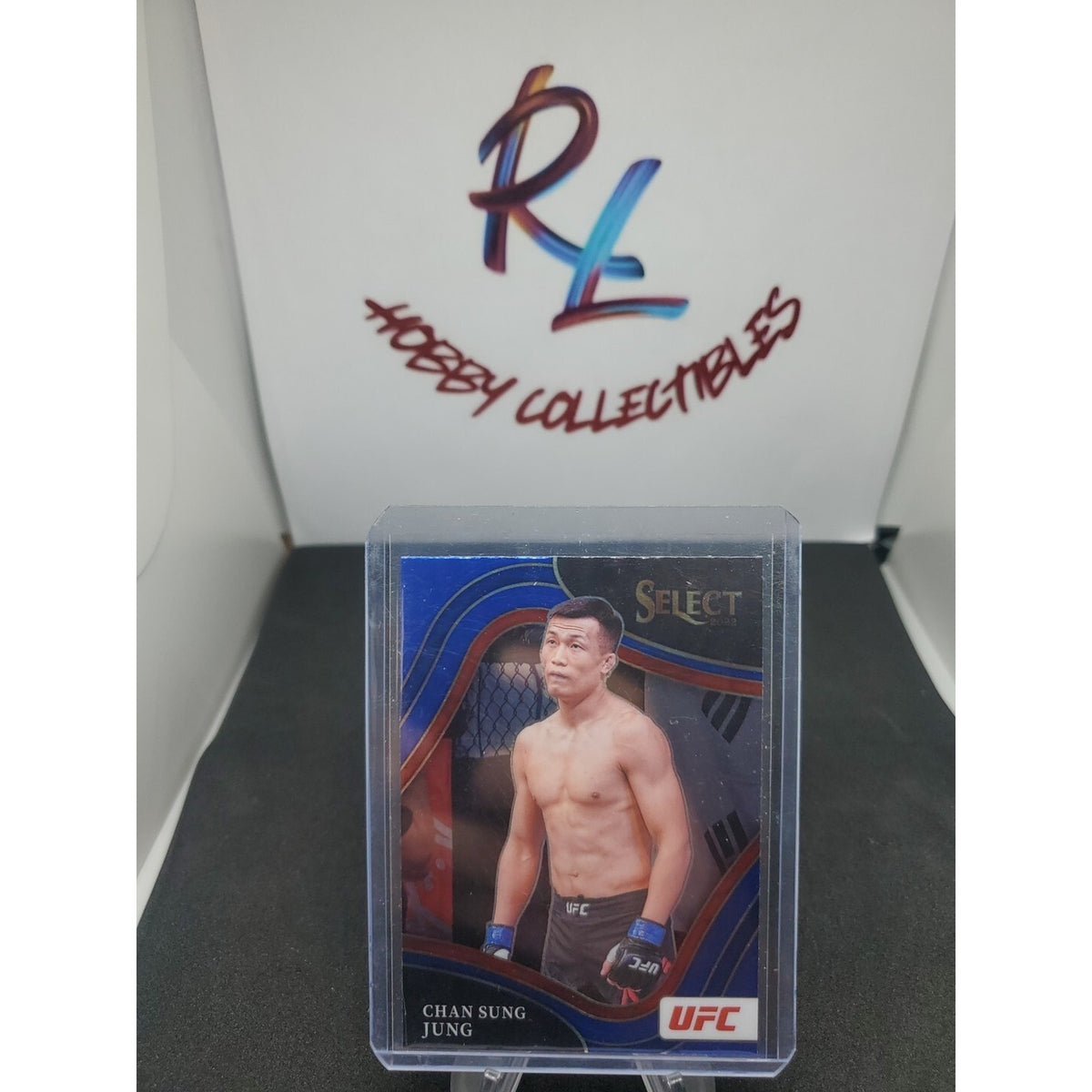 Octagonside BLUE UFC CHAN SUNG JUNG 2022 Panini Select Retail BLUE #275