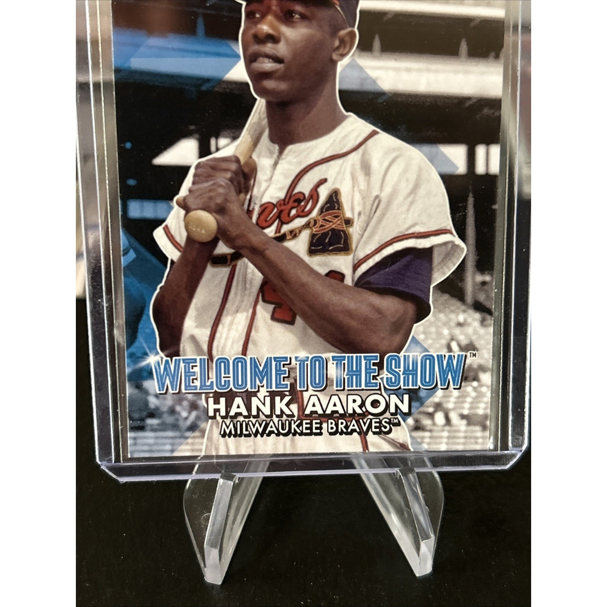 Hank Aaron 2022 Topps Welcome To The Show Insert - Pack Fresh New - Sleeved