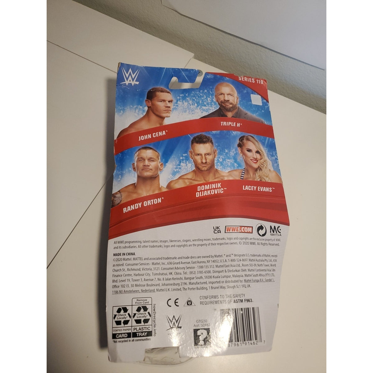2020 WWE WWF Mattel John Cena Basic Wrestling Figure Series 119 Smackdown