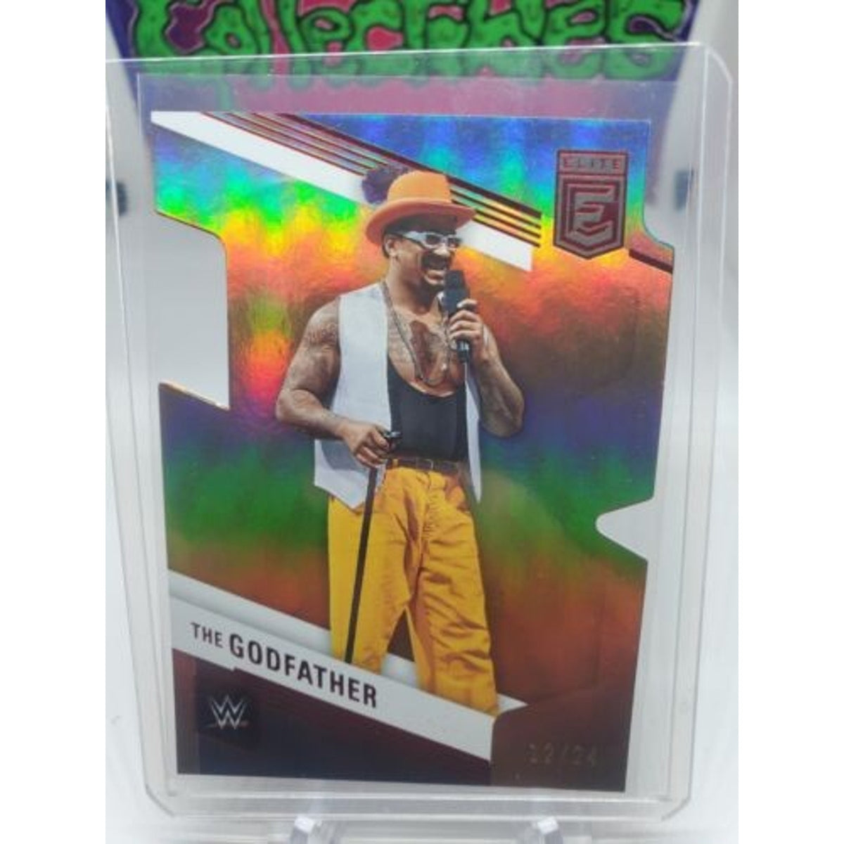 THE GODFATHER 2023 Panini Donruss Elite WWE Aspirations Die-Cut /24 #113