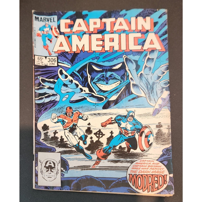 Marvel Comics Captain America June 1985 VOL#1 NO#306 Comic Book Comicbooks