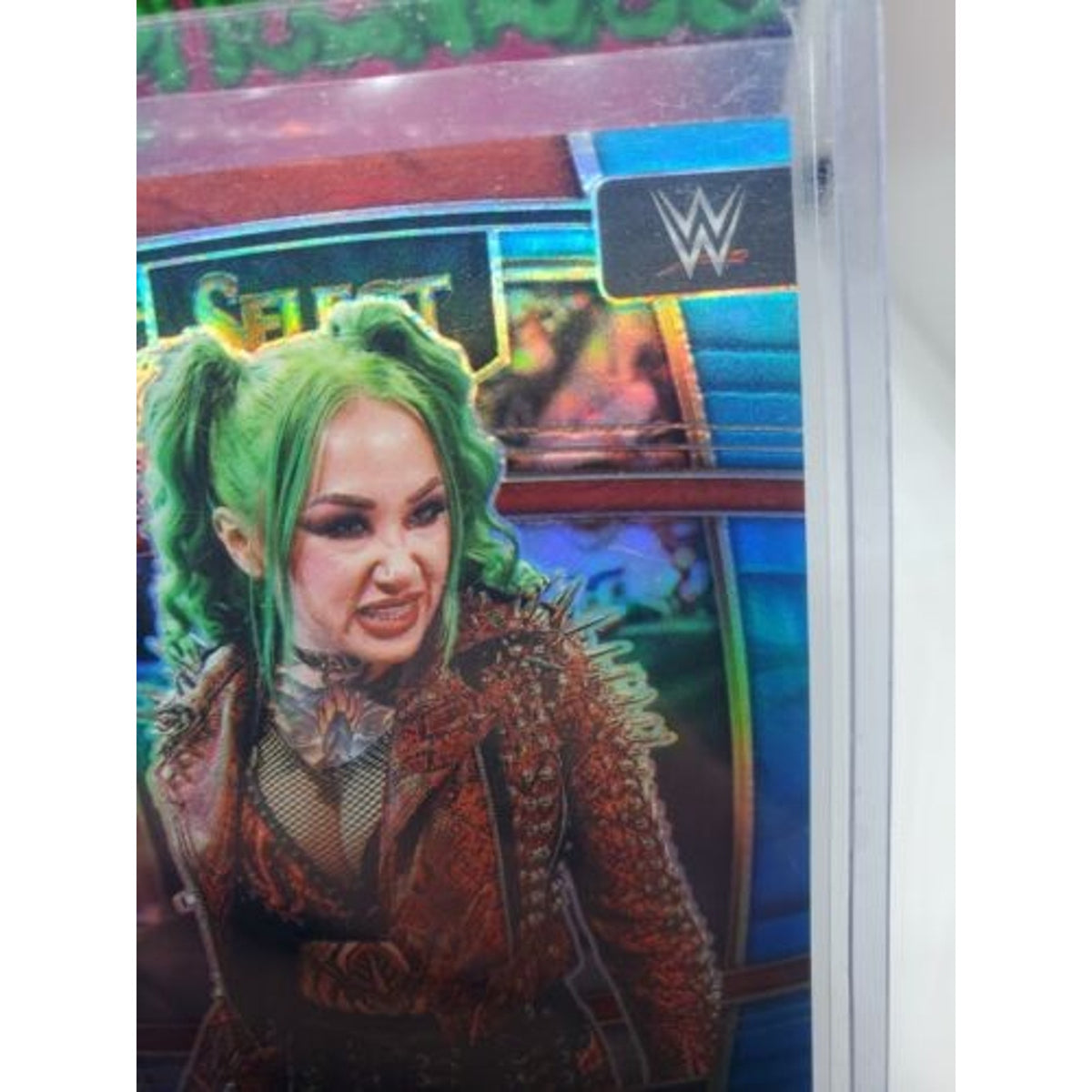 SHOTZI 2022 Panini Select WWE WRESTLING LIGHT BLUE PRIZM #34 #/299