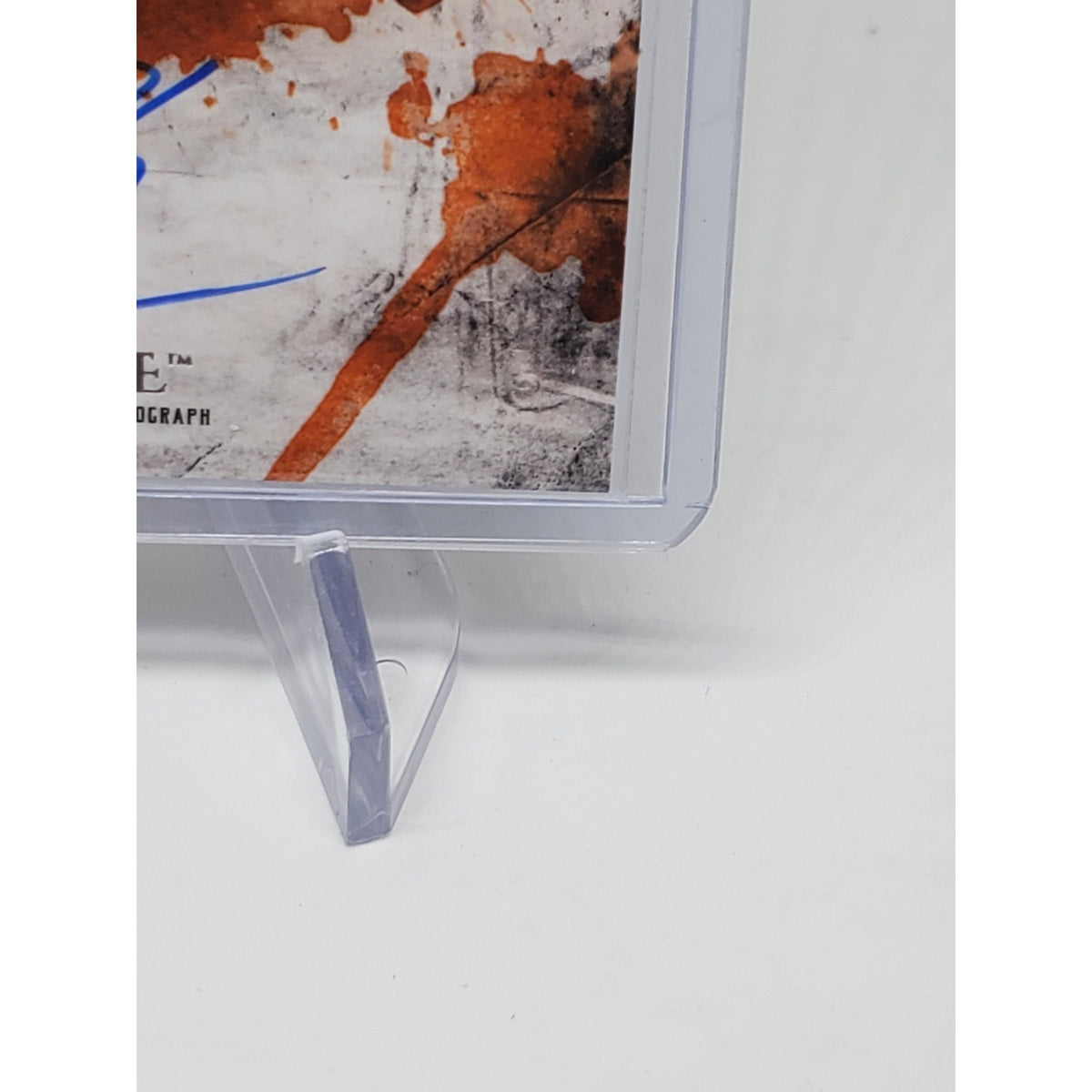 WWE Big E 2018 Topps Undisputed Orange On Card Autograph /99