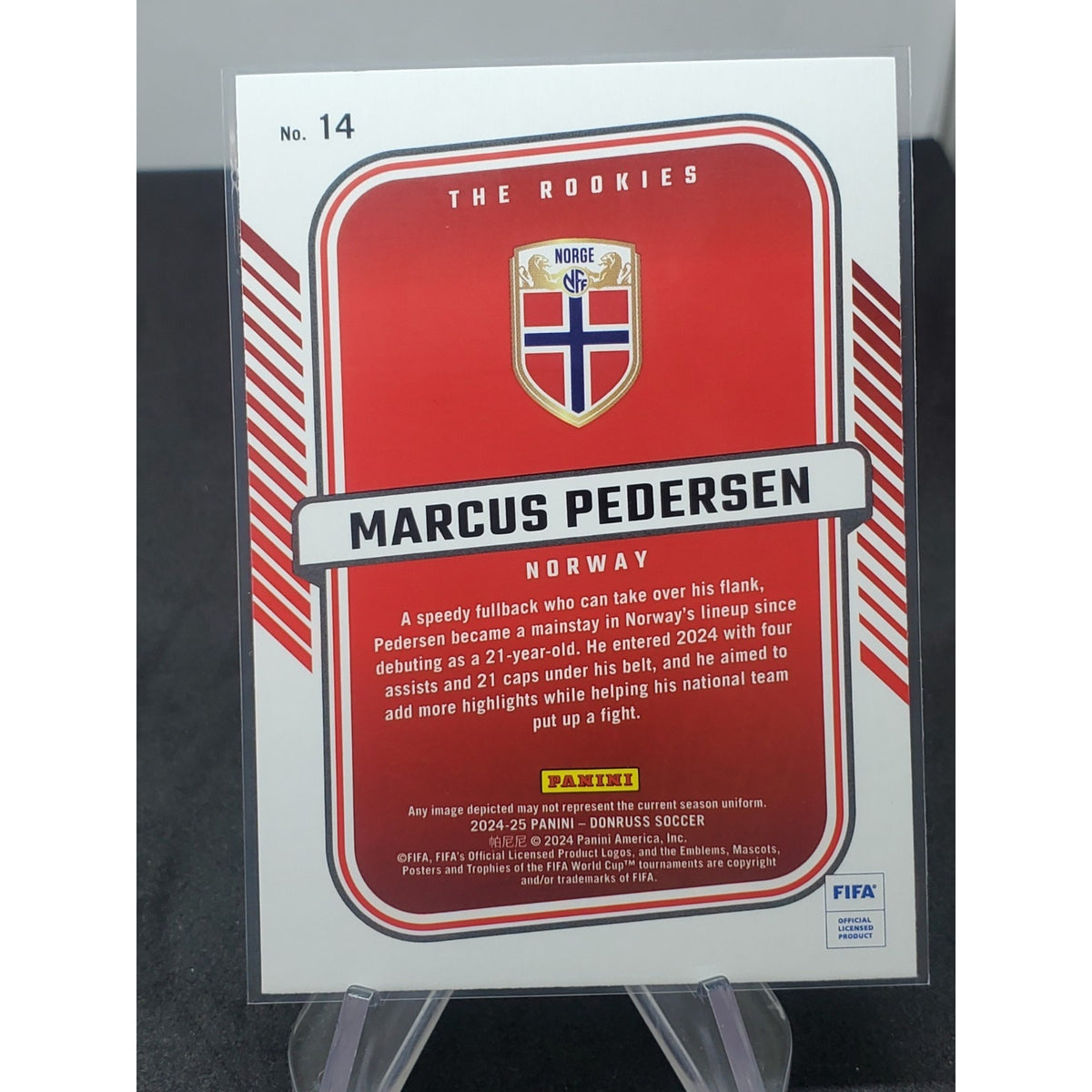 2024-25 Panini Donruss Fifa - The Rookies Marcus Pedersen #14
