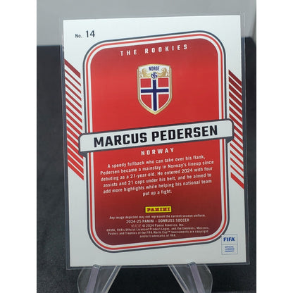 2024-25 Panini Donruss Fifa - The Rookies Marcus Pedersen #14