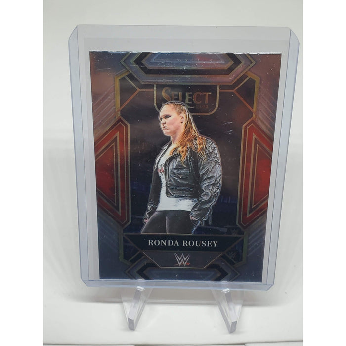 2022 WWE SELECT RETAIL BLASTER EXCLUSIVE RONDA ROUSEY MEZZANINE BASE #381