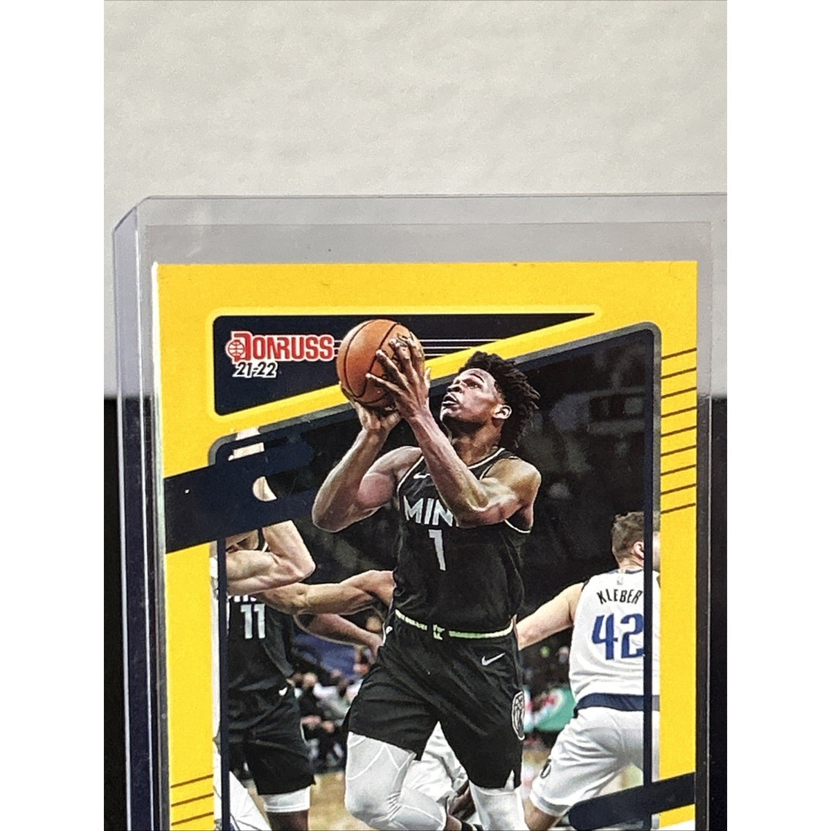 2021-22 Panini Donruss Anthony Edwards Yellow Flood Exclusive - Pack Fresh New