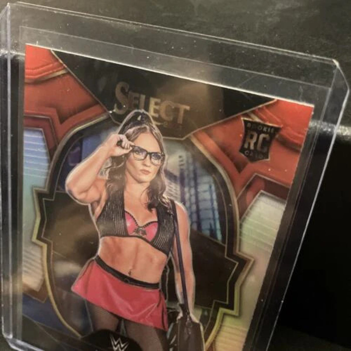 Rookie Concourse Level Silver Prizm KIANA JAMES 2023 Panini Select WWE #45 New