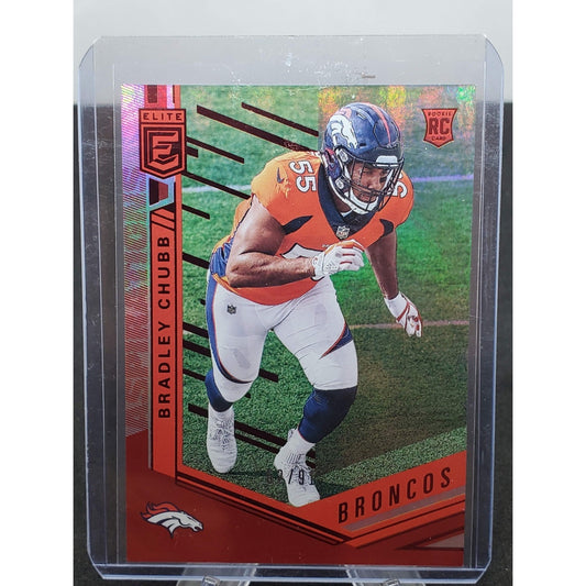 2018 Donruss Elite - Rookies Bradley Chubb #190 Aspirations /91 (RC)