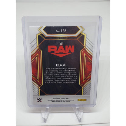 Edge 2022 Panini Select WWE Mezzanine Level SP Base #378