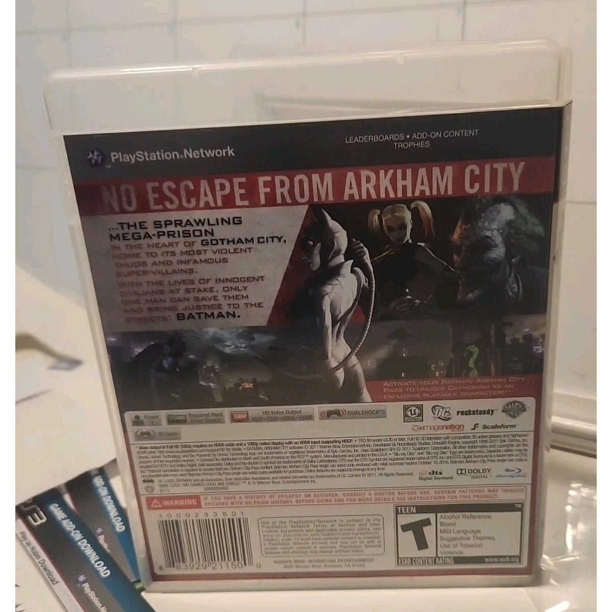 Batman Arkham City PS3 2011 Playstation 3
