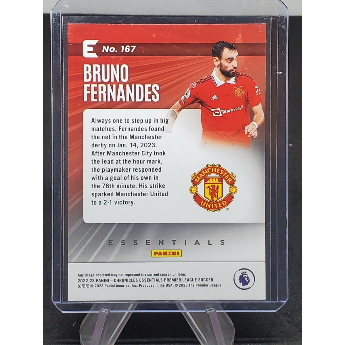 2022-23 Panini Chronicles - Base Premier League Essentials Bruno Fernandes #167