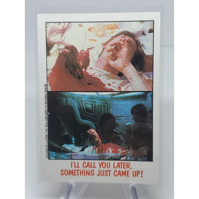 Fright Flicks 1988 Topps Alien Card #74 (NM)