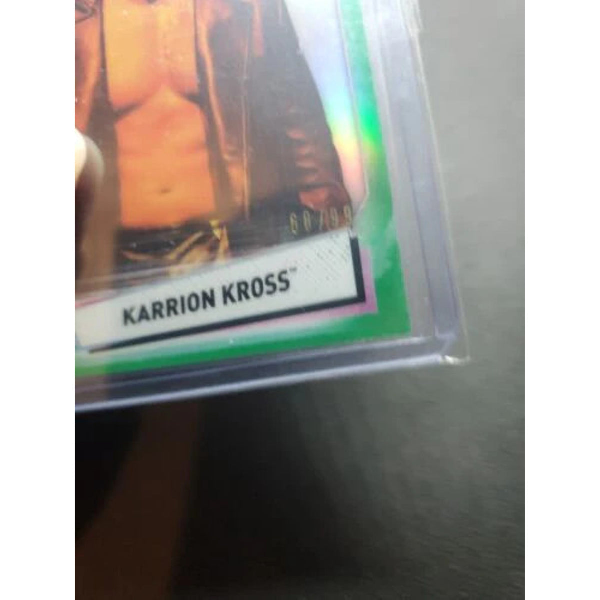 Karrion Kross 2021 Topps Chrome WWE SP Aqua Refractor Parallel #d /150 NXT Card