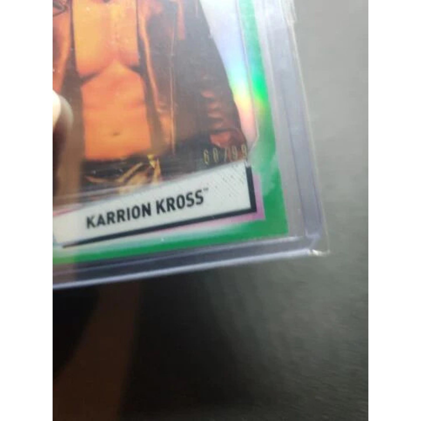 Karrion Kross 2021 Topps Chrome WWE SP Aqua Refractor Parallel #d /150 NXT Card