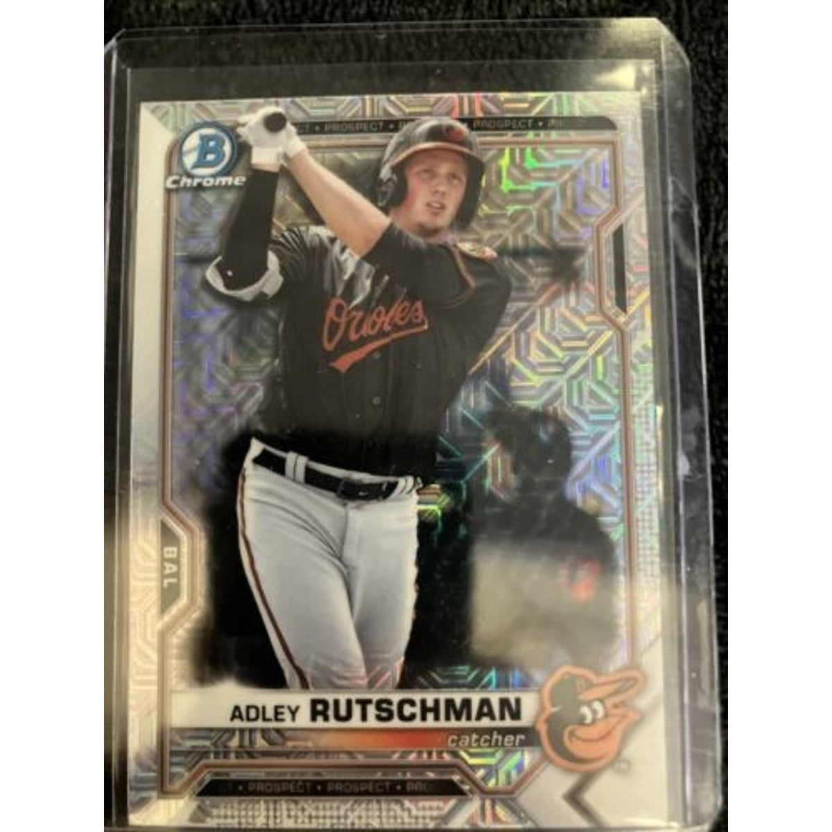 2021 Bowman Chrome Prospects Mojo Refractor Adley Rutschman #BCP-121 RC Pack New
