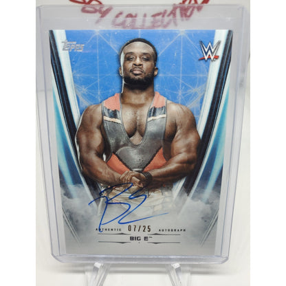 2020 Topps WWE Undisputed Autographs Silver #A-BE Big E #/25 JA