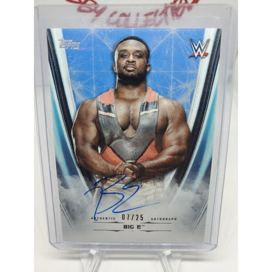 2020 Topps WWE Undisputed Autographs Silver #A-BE Big E #/25 JA