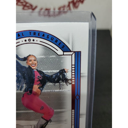 2024 Panini National Treasures WWE - Bianca Belair #38 Red /75
