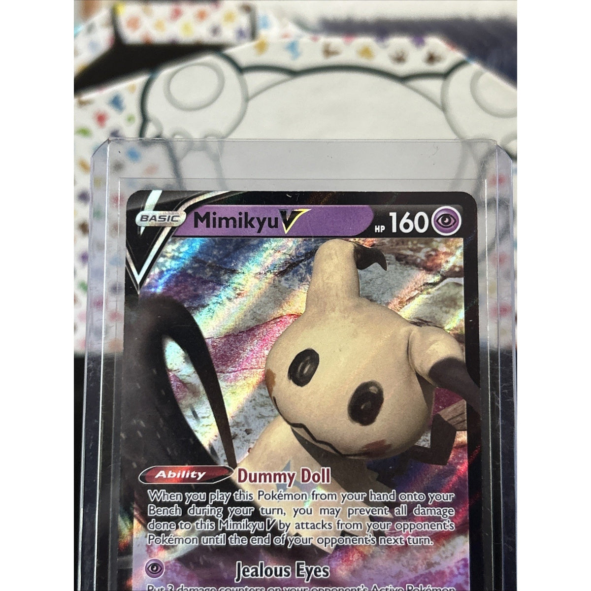 2021 Pokémon TCG SWSH Battle Styles Ultra Rare 062/163 Mimikyu V