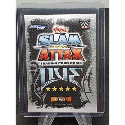 Randy Orton Brawler 2018 Topps Slam Attax Silver Foil Wrestling Trading Card
