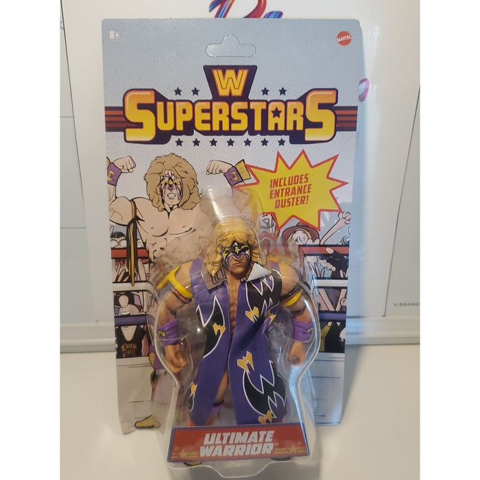 2021 WWE Superstars: ULTIMATE WARRIOR 6" Action Figure w/Entrance Duster