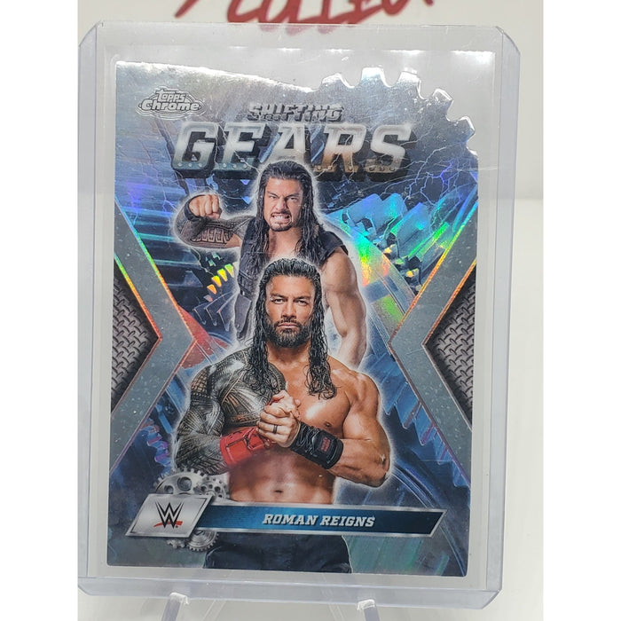 2025 Topps Chrome WWE - Shifting Gears Roman Reigns #SG-RN