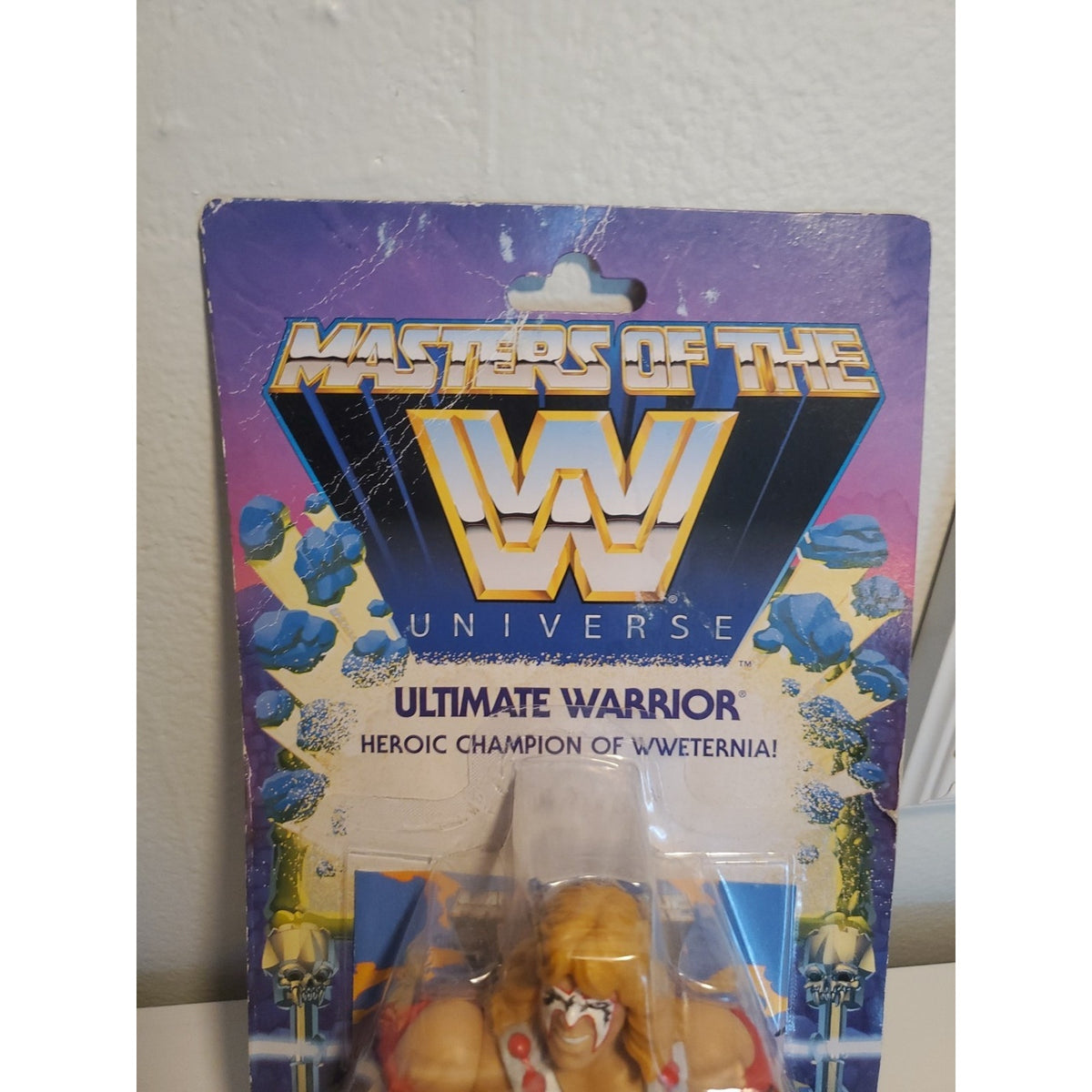 Masters of the WWE Universe Ultimate Warrior Action Figure Mattel MOTU New!