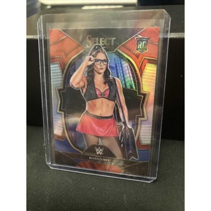 Rookie Concourse Level Silver Prizm KIANA JAMES 2023 Panini Select WWE #45 New