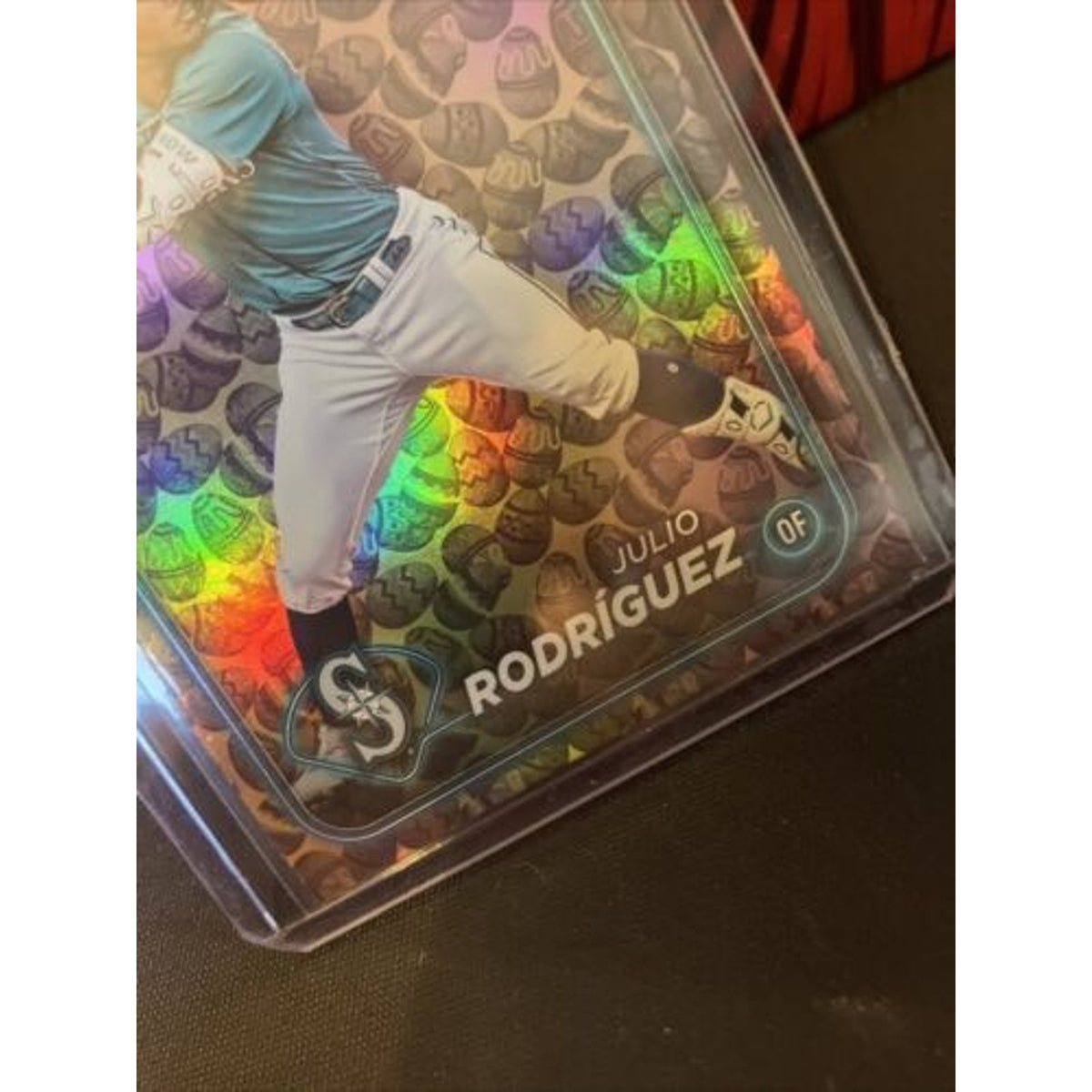 2024 Topps Series 1 Julio Rodriguez EASTER EGGS FOIL SP #44 Pack Fresh New