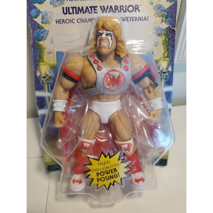 Masters of the WWE Universe Ultimate Warrior Action Figure Mattel MOTU New!