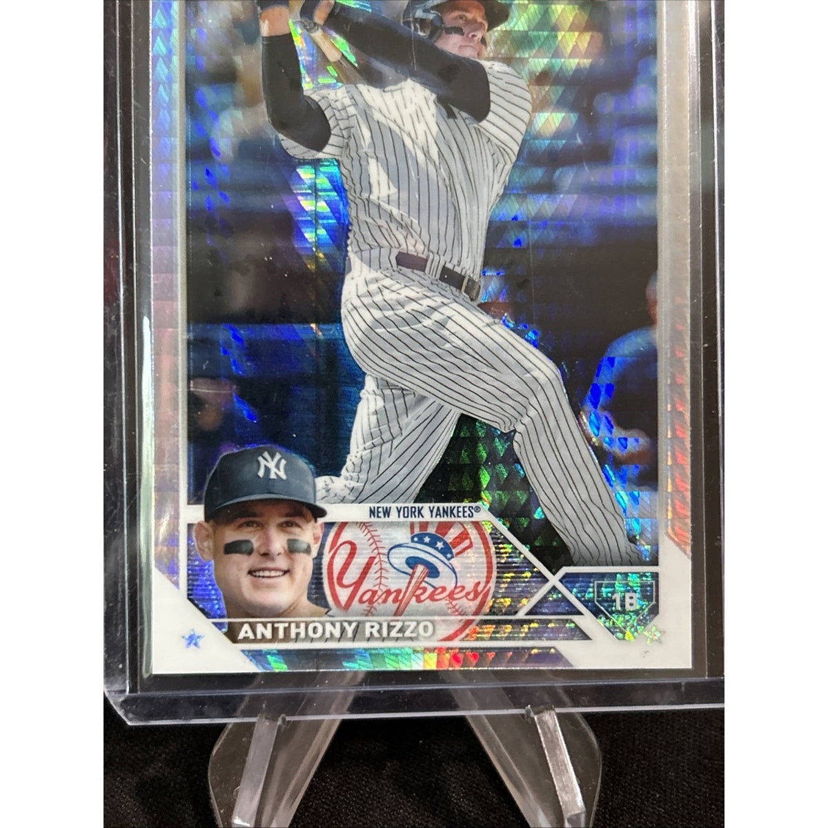 2023 Topps Chrome - Anthony Rizzo #191 X-fractor / NY Yankees / Pack Fresh New