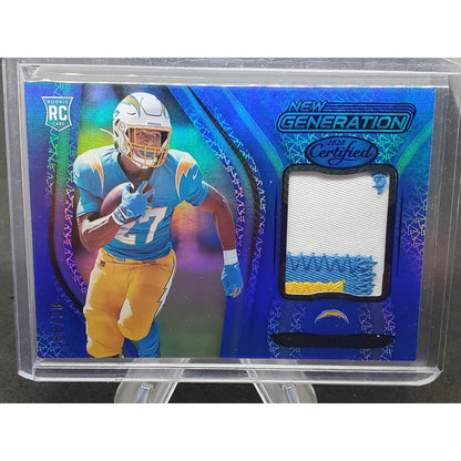2020 Panini Certified - New Generation Jerseys Mirror Joshua Kelley #40 Blue /99