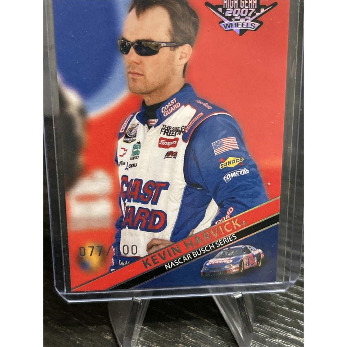 2007 Press Pass Wheels High Gear #32 Kevin Harvick #077/100 - Pack Fresh New