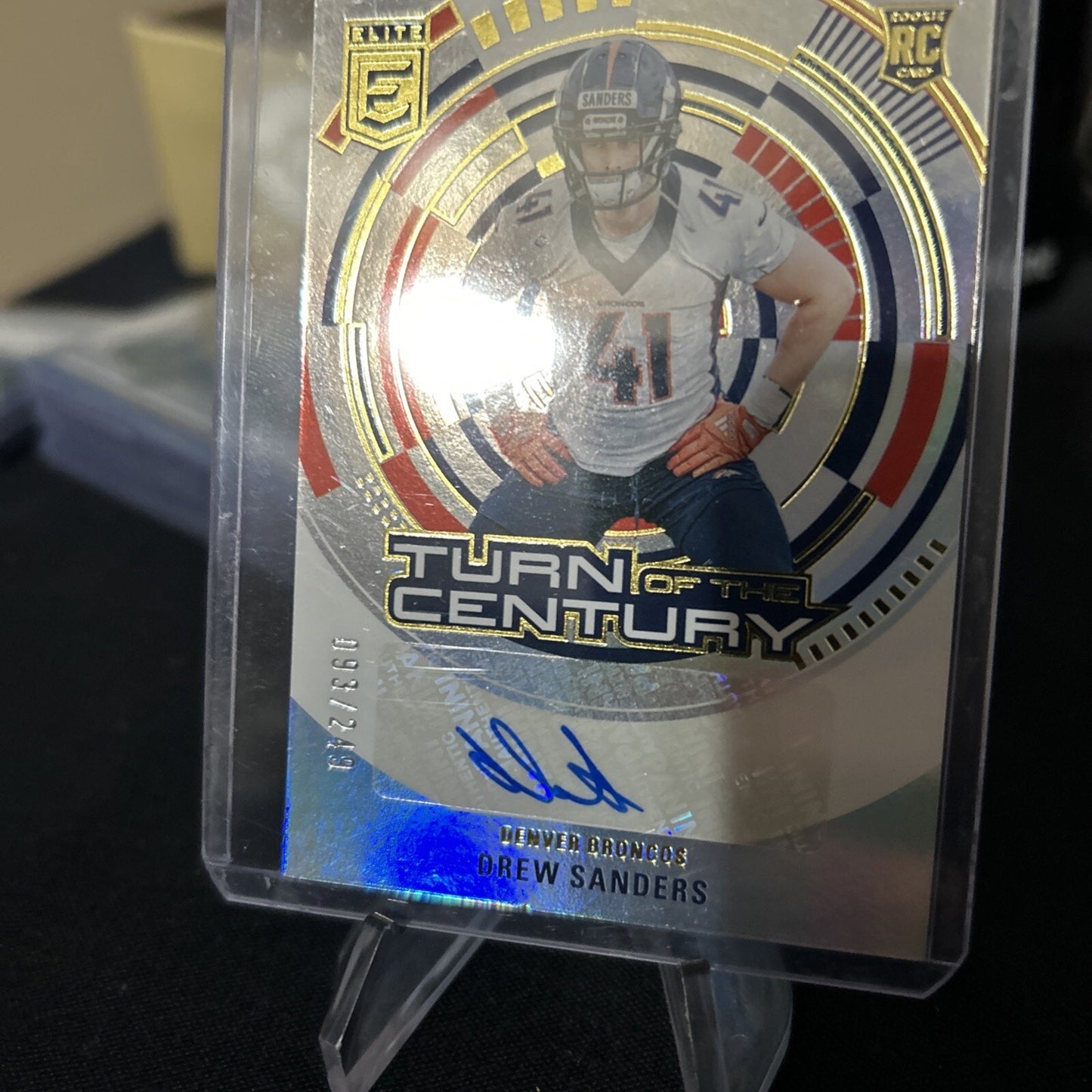 2023 DONRUSS ELITE TURN OF THE CENTURY AUTO Drew Sanders RC /249 Pack Fresh New