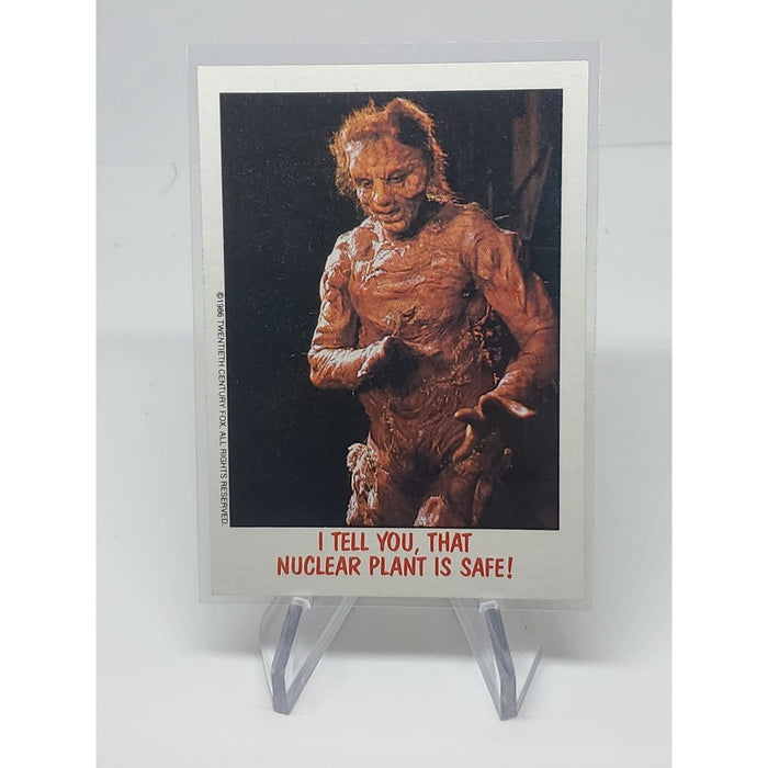 Jb4c Topps Fright Flicks 1988 #22 The Fly Movie