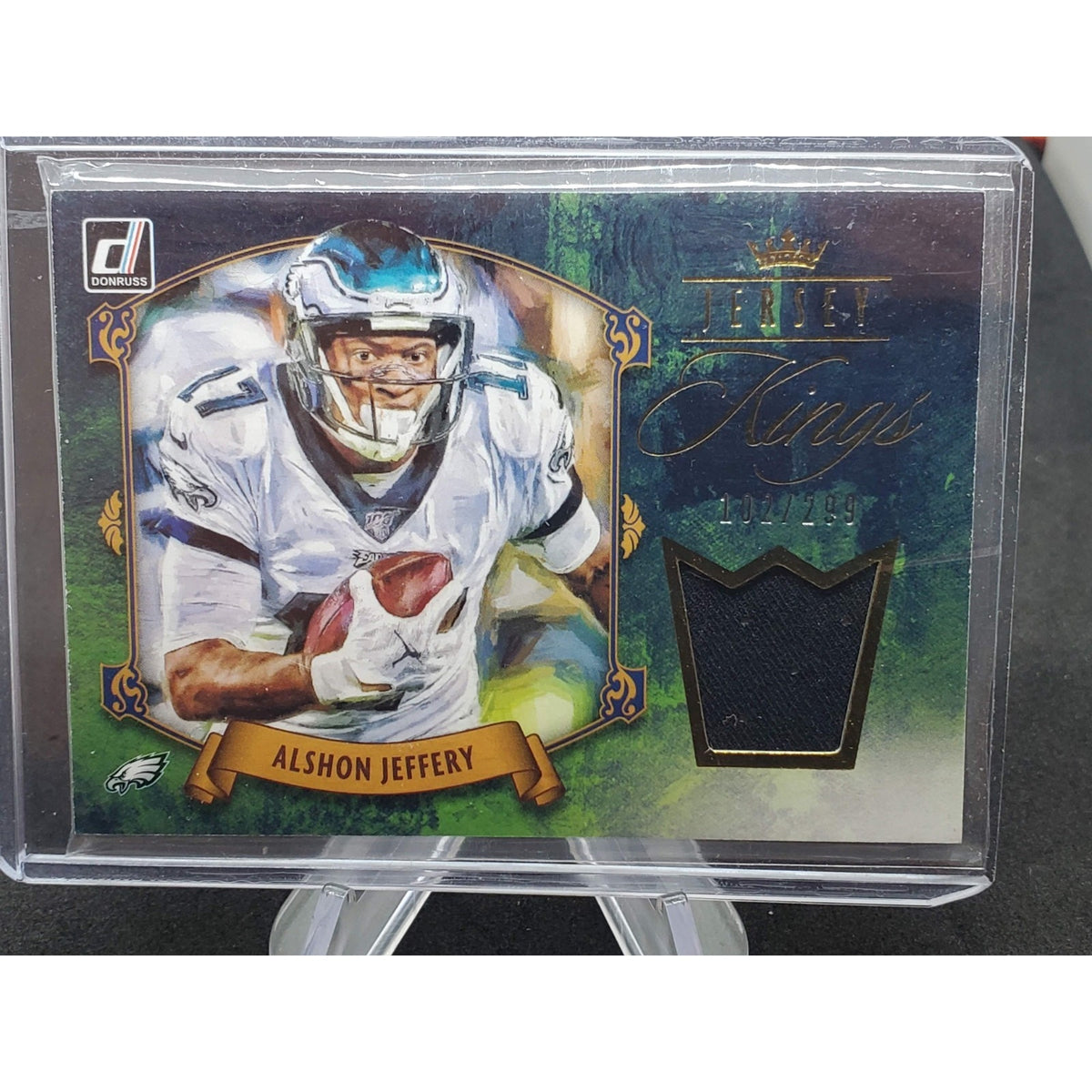 2020 Panini Donruss - Jersey Kings Alshon Jeffery #JK-ALJ /299 (MEM)
