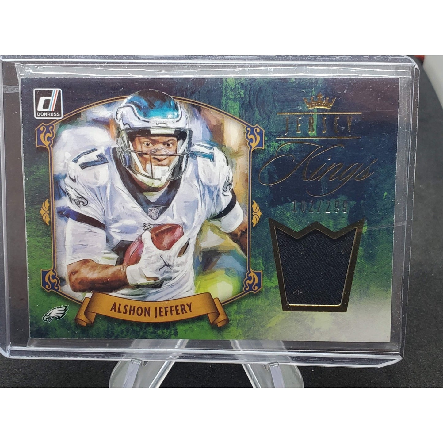 2020 Panini Donruss - Jersey Kings Alshon Jeffery #JK-ALJ /299 (MEM)