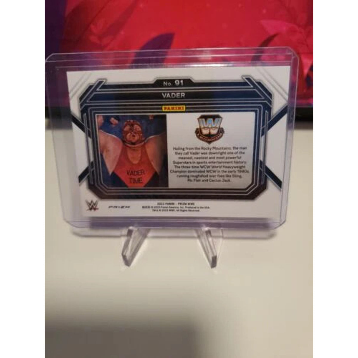 2023 Panini Prizm WWE VADER #91! SILVER PRIZM SP! (P1)