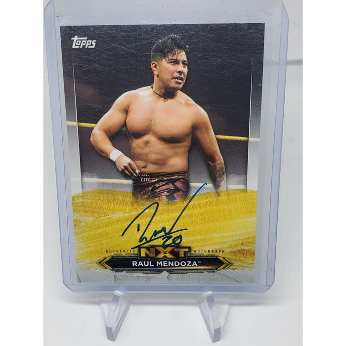 2020 Topps WWE NXT Autograph #/199 #A-RM RAUL MENDOZA