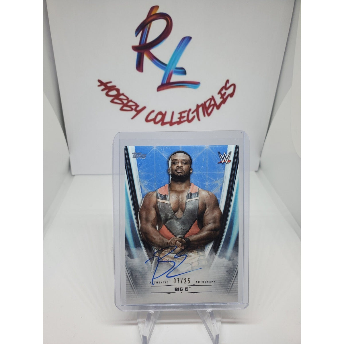 2020 Topps WWE Undisputed Autographs Silver #A-BE Big E #/25 JA