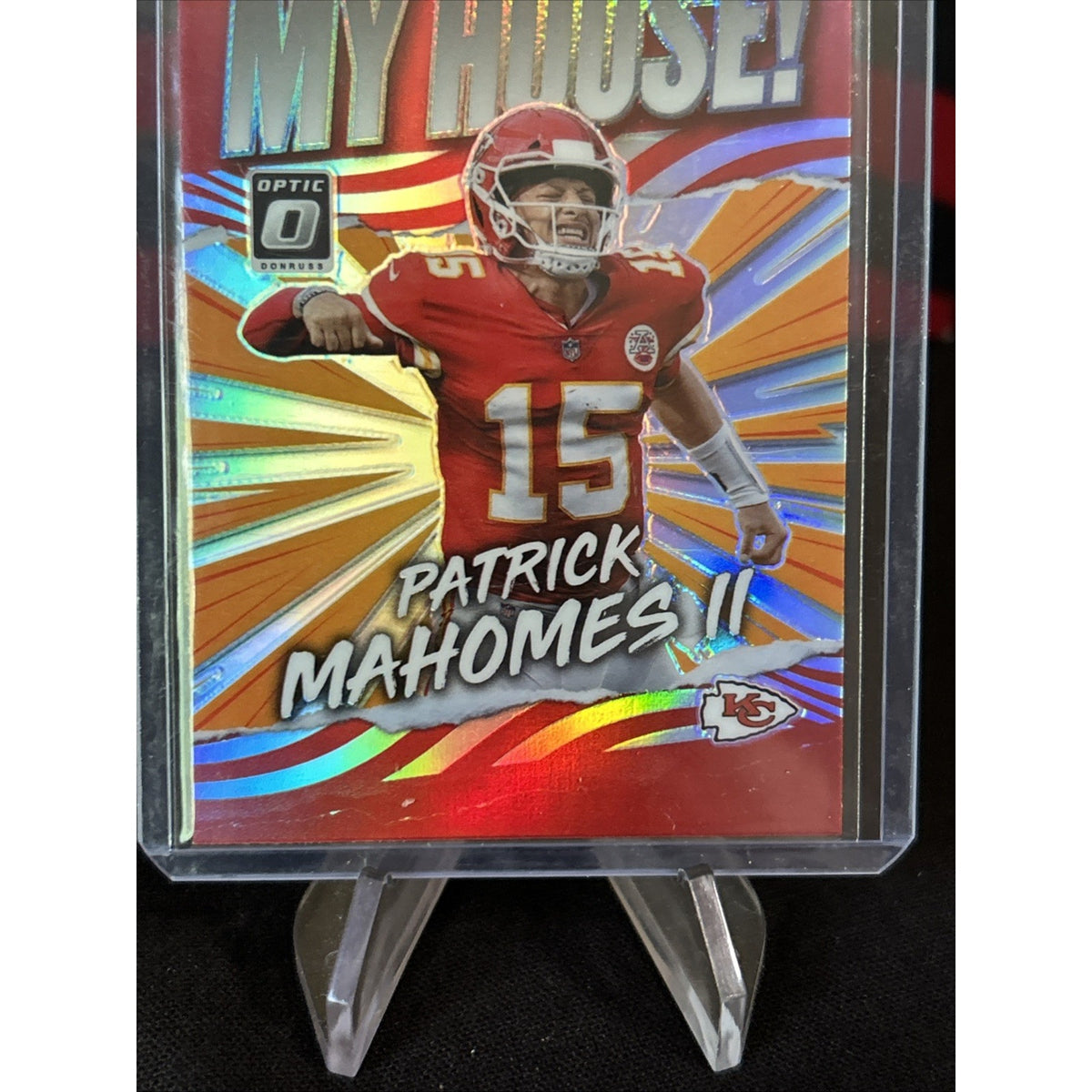 2021 Panini Donruss Optic - My House! #MH-12 Patrick Mahomes / Pack Fresh New