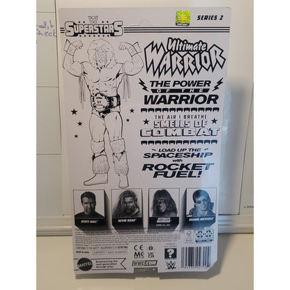 2021 WWE Superstars: ULTIMATE WARRIOR 6" Action Figure w/Entrance Duster