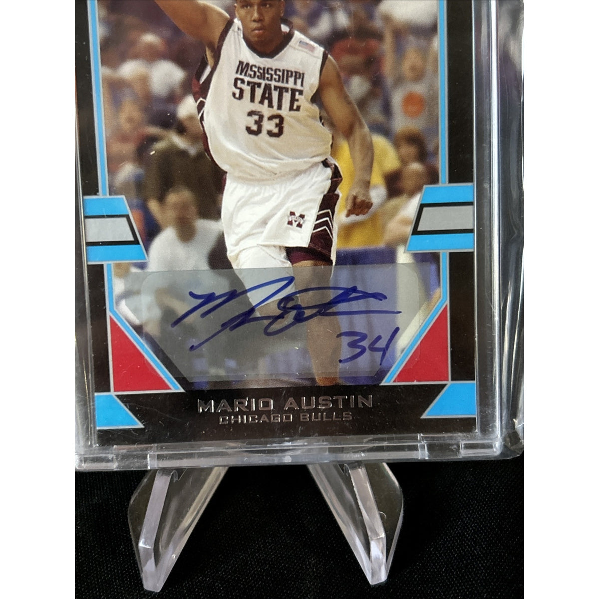 2003-04 BOWMAN SIGNATURE EDITION MARIO AUSTIN RC AUTO ROOKIE SP /1250 #76